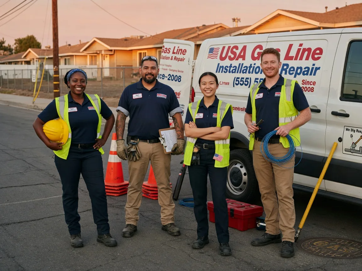 Gas Line Installation company in Crest Hill, IL